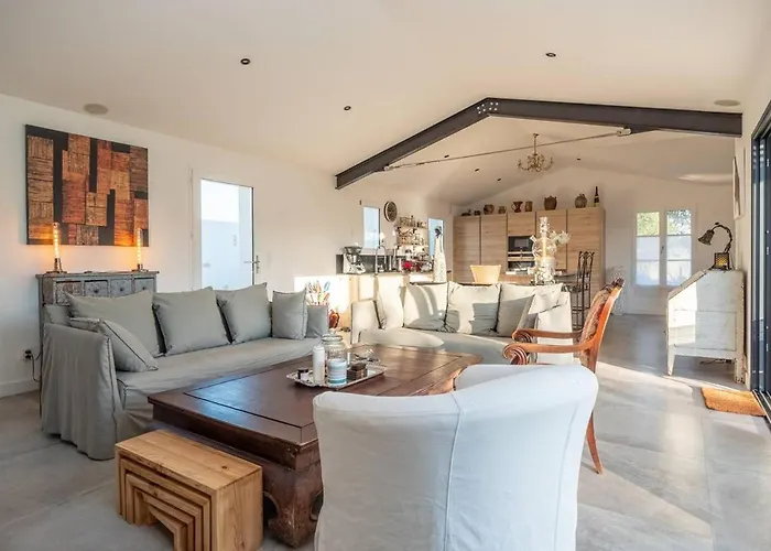 빌라 Maison Familiale Neuve Avec Piscine Chauffee Sainte-Marie-de-Ré